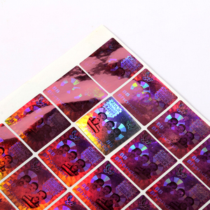 Etiquetas Adhesivas de Seguridad con Diseño Personalizado, Holograma, Código <span class=keywords><strong>QR</strong></span>, Lámina de Vinilo, Resistentes al Agua, para Promoción - Product Image 4