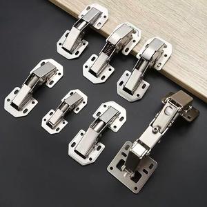 Гидравлическая петля с доводчиком из нержавеющей стали для мебели, кухонных шкафов, дверей, гостиной, современный дизайн - Product Image 6