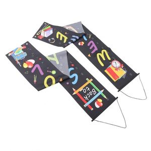 Bannière de porte en polyester à impression numérique décorative extérieure, design et taille personnalisables - Product Image 3