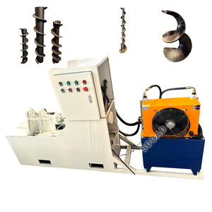 Machine de fabrication de lames hélicoïdales pour presse hydraulique, destinée à la formage de lames de convoyeur en <span class=keywords><strong>atelier</strong></span> de fabrication industrielle - Product Image 4