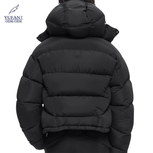 YuFan, servicio personalizado, abrigos acolchados para hombres, moda para exteriores, chaqueta de invierno de talla grande, plumón de <span class=keywords><strong>ganso</strong></span> de pato, <span class=keywords><strong>ropa</strong></span> impermeable acolchada - Product Image 4