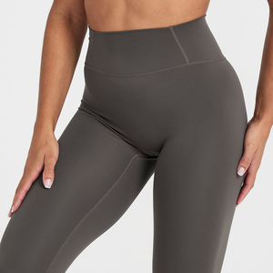 Gym Athletic Wear Collants de compression pour femmes Taille haute Sports Gris Push up Yoga Leggings - Product Image 2