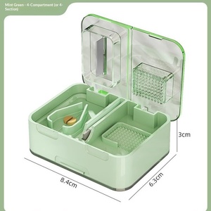 Portable Wholesale 600ml Custom Pill Box Cup Creative Multifunctional <b>Shaker</b> Pill Plastic Water <b>Bottles</b> With Pill Box - Product Image 6