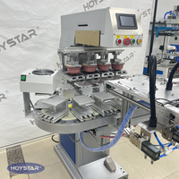Machine de tampographie 4 couleurs pour l'impression d'articles promotionnels