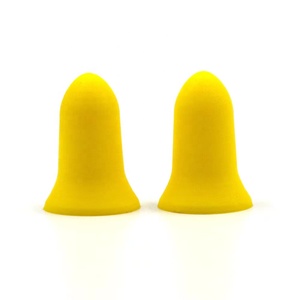 Vente en gros de bouchons d'oreille insonorisés en mousse pour concerts, <span class=keywords><strong>anti</strong></span>-<span class=keywords><strong>bruit</strong></span>, sommeil profond, forme de balle personnalisée, éponge en PU, bouchons d'oreille avec logo personnalisé - Product Image 5