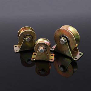 Poulie de rail en fer 30 50 60 80 100 120 robuste et résistante à l'usure pour roues de portail - Product Image 4