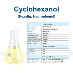 Cyclohexanol Hexalin Hydrophénol <span class=keywords><strong>C6H12O</strong></span> Cas 108 93 0 - Product Image 2