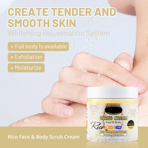 สครับขัดผิว สครับข้าว ขจัดเซลล์ผิวที่ตายแล้ว สครับผิวขาวใส สำหรับผิวหน้าและผิวกาย สครับข้าว บำรุงผิวชุ่มชื้น - Product Image 3