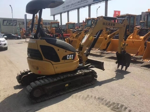 Caterpillar 302 Mini pelle avec capacité de 2 tonnes utilisée Cat302 CR avec chenille en caoutchouc 3m seau moteur pompe moteur boîte de vitesses - Product Image 2