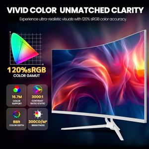 Monitor 19 24 27 32 Inch Curved Borderless Professional 4k 5k 8k Gaming LCD Monitors IP65 10mm Pixel Pitch for Retail Store - Product Image 3