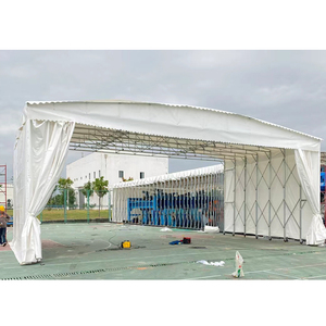 Tente rétractable de haute qualité à couverture intégrale, couvertures en <span class=keywords><strong>PVC</strong></span>, abri de voiture pliable, tente pliante pour le stockage - Product Image 4