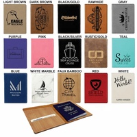Porte-passeport personnalisé, étiquette à bagages, cadeau de voyage en similicuir gravé sur mesure, accessoires de voyage pour couple en lune de miel