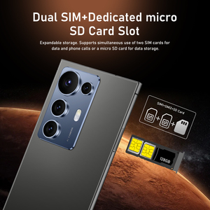 สมาร์ทโฟน S25 Ultra 5G กล้องคู่ 48+108MP รองรับซิมคู่ หน่วยประมวลผลกลาง 10 คอร์ หน่วยความจำ 16GB+1TB หน้าจอ HD ฟังก์ชั่นเล่นเกมอัจฉริยะ รองรับทุกเครือข่ายทั่วโลก - Product Image 4