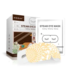Factory Sale Disposable Sleep Warmer Hot Heating team Eye Mask for Eye Relax