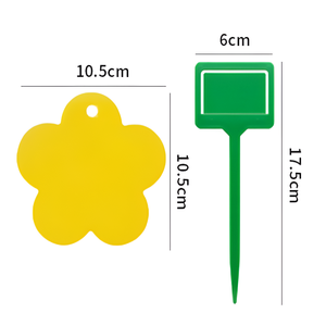 กับดักแมลงวันผลไม้รูปดอกไม้แบบกำหนดเอง ปลอดสารพิษ พร้อมกาวกันน้ำ ทนแสง UV เหมาะสำหรับฟาร์มออร์แกนิกขนาดเล็ก - Product Image 2