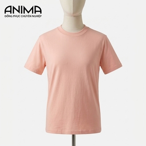 T-shirt uni en coton peigné 210 g/m² à manches courtes pour hommes et femmes, couleur unie, simple, vierge, style basique, vente en gros - Product Image 1