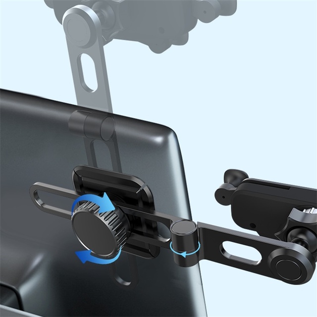 Universal Magnetic Car Mount with Flexible Rotation & Adjustable Height for Desk Car Dashboard Aluminium Alloy Compatible IP 12