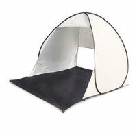 Tente de plage avec ensemble de barbecue jetable pour le camping en bord de mer, pique-nique, barbecue, fête familiale en plein air