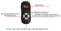 DC12V 10Hz 40Hz thérapie par la lumière rouge chapeau système de croissance des cheveux lumière infrarouge 850nm 940nm 630nm 660nm 780nm