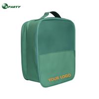 Sac fourre-tout en polyester avec fermeture éclair, durable, écologique, réutilisable, portable, anti-poussière, grande pochette de voyage pour chaussures de sport – Vente chaude en gros