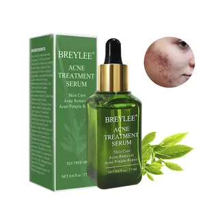 El tratamiento del acné suero aceite de árbol de té de piel clara suero para la compensación grave acné fuga removedor de grano y reparar la piel