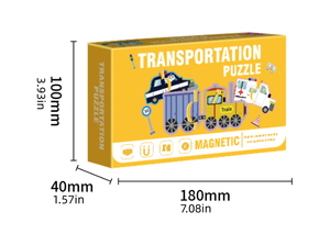 Puzzle magnétique transfrontalier <span class=keywords><strong>pour</strong></span> enfants, jouet éducatif <span class=keywords><strong>pour</strong></span> bébé, aimant de réfrigérateur, alphabet, animaux, <span class=keywords><strong>anglais</strong></span> - Product Image 6