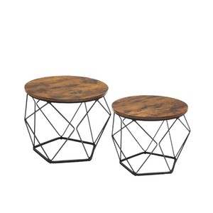 Custom-made cross-border residential living room modern minimalist style double-layer dome coffee <b>table</b> with storage space - Product Image 5