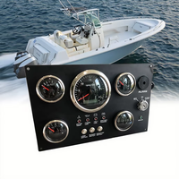 Ensemble d'instruments de tableau de bord pour bateau marin, yacht, 12V 24V 0-190 ohms, accessoires pour bateau