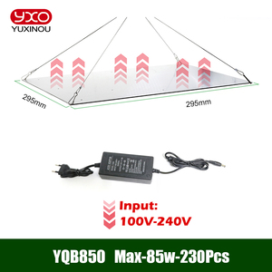 YXO YUXINOU Bảng Điều Khiển Hồng Ngoại Uv Lm282 Toàn Phổ Thủy Canh Chống Nước Thiết Kế Mới Bảng Đèn Led Trồng Cây Trong Nhà 85 W - Product Image 4