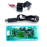 Módulo de Detección de Energía Monofásico Peacefair PZEM-004T 100A TTL, Monitor de Voltaje y Corriente, Modbus Inteligente