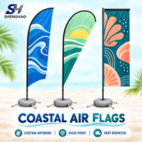 Drapeau en fibre de carbone à levage automatique, portable, résistant au vent (35 mph), écologique, en polyester, à séchage rapide et anti-plis pour