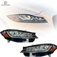 Pour Jaguar XF, phares avant entièrement à LED, adaptés au remplacement sur les modèles 2017-2019, peuvent également être installés sur les modèles plus anciens