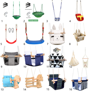 Cadeira de Balanço Suspensa Multifuncional para Bebês, Durável, Moderna, Segura e Colorida, para Uso Externo - Product Image 6