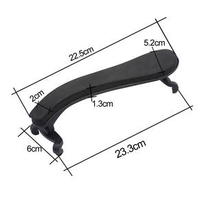 Reposabrazos para <span class=keywords><strong>viola</strong></span> de 15,5-16,5 pulgadas, altura y ángulo ajustables, descanso de plástico ligero con cómoda <span class=keywords><strong>almohadilla</strong></span> de esponja - Product Image 3