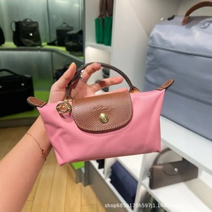 Bolso Mini Dumpling de Alta Gama, Bonito y Moderno, Impermeable, de Nailon, con una Sola Correa, Tipo Bandolera para Mujer, con Cierre de Cremallera - Product Image 4