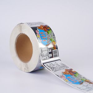 Etiqueta adhesiva de poliéster plateada mate impresa personalizada, etiqueta de vinilo impermeable de PVC para necesidades diarias - Product Image 6