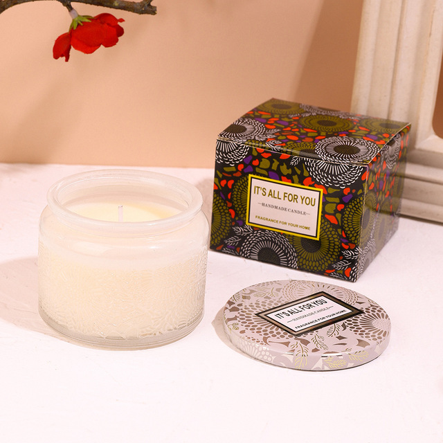 Decorative Scented Candle Aromatherapy Natural Non-toxic Candle Smokeless Longer Burning Time Body Massage Candles Relaxing