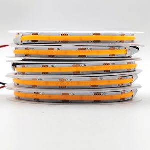 Dc12v 24V 320 480led/m 3mm 5mm 8mm băng màu Xanh đỏ trắng 3000K 4000K 6500K 5M 10M cri90 mật độ cao dotless linh hoạt COB <span class=keywords><strong>LED</strong></span> Strip - Product Image 4
