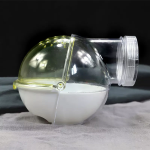 Mignon Hamster gerbille petit Pet Cage Tube salle de bains externe bain <span class=keywords><strong>bac</strong></span> à <span class=keywords><strong>sable</strong></span> en plastique chambre maison Animal jouet peut être externe acrylique - Product Image 4