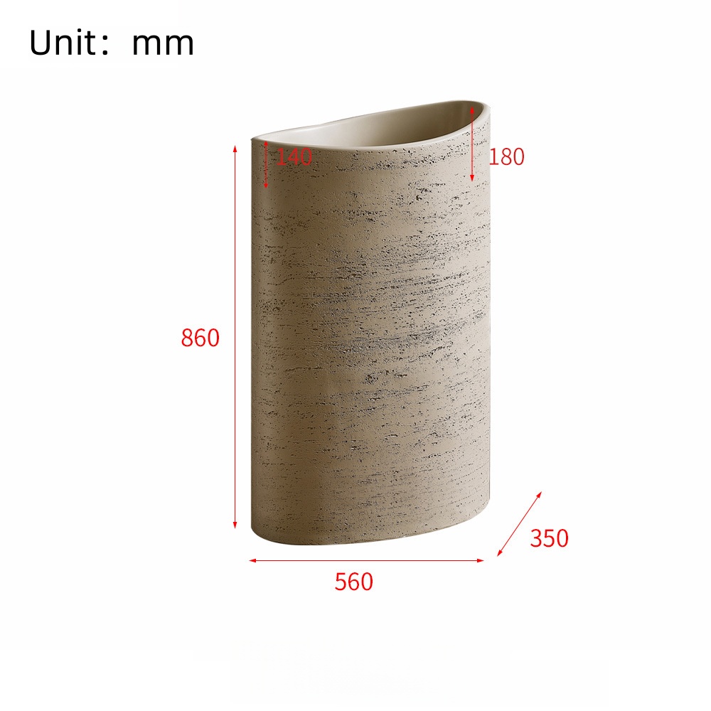 pedestal sinks travertine