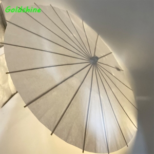 กระดาษน้ำมันโบราณไฟ LED ร่มภาพวาดด้วยมือสไตล์จีนสำหรับงานแต่งงานของตกแต่งงานปาร์ตี้สำหรับเด็ก - Product Image 6