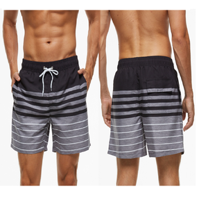 New Wholesale Summer Men's Casual Mid Woven Anti-Wrinkle Board <strong>Shorts</strong> Quick Dry Print Beach Swim <strong>Shorts</strong> - Product Image 3