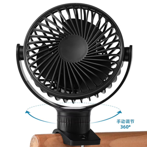 Ventilador de refrigeración con forma de pulpo colgante para acampar al aire libre inteligente, uso de múltiples escenarios, cubierta desmontable de mano, ventilador para cochecito de bebé - Product Image 5
