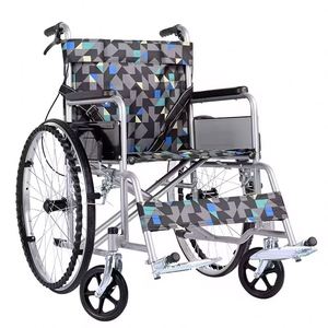 Silla de ruedas manual Plegable ligera y portátil fácil de plegar para discapacitados - Product Image 6