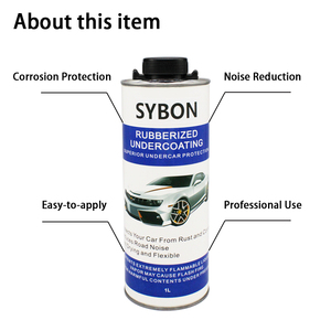 Peinture de sous-couche caoutchoutée <span class=keywords><strong>antirouille</strong></span> pour automobile, revêtement noir pour le dessous de caisse de voiture, pour châssis automobile - Product Image 2