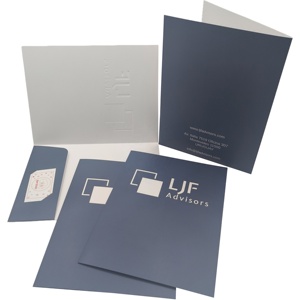 Hot bán tùy chỉnh kinh doanh A4 trình bày thư mục giá rẻ in ấn đa-pocket thư mục tập tin với logo - Product Image 2