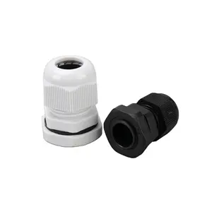 OUORO PG9 (4-8mm) Wholesale manufacturer nylon cable gland rubber tight ring PG09 plastic nylon cable glands IP68