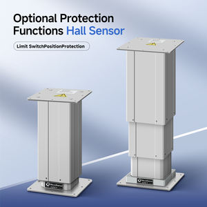 طقم عمود رفع قابل للتعديل بارتفاع Tatami DC12/24V لأتمتة المكاتب المنزلية الصناعية وسرعة rpm - Product Image 4