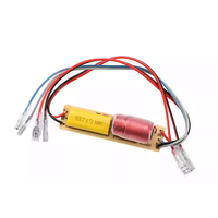 Crossover HiFi 80W 2 voies avec câble, diviseur de fréquence haut/bas pour système audio de voiture