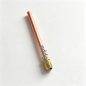 Composants <span class=keywords><strong>de</strong></span> réfrigération artisanaux en acier inoxydable et laiton, avec noyaux Schrader, raccords 1/4 pouce, vannes, vannes pilotes et vannes <span class=keywords><strong>de</strong></span> charge - Product Image 4